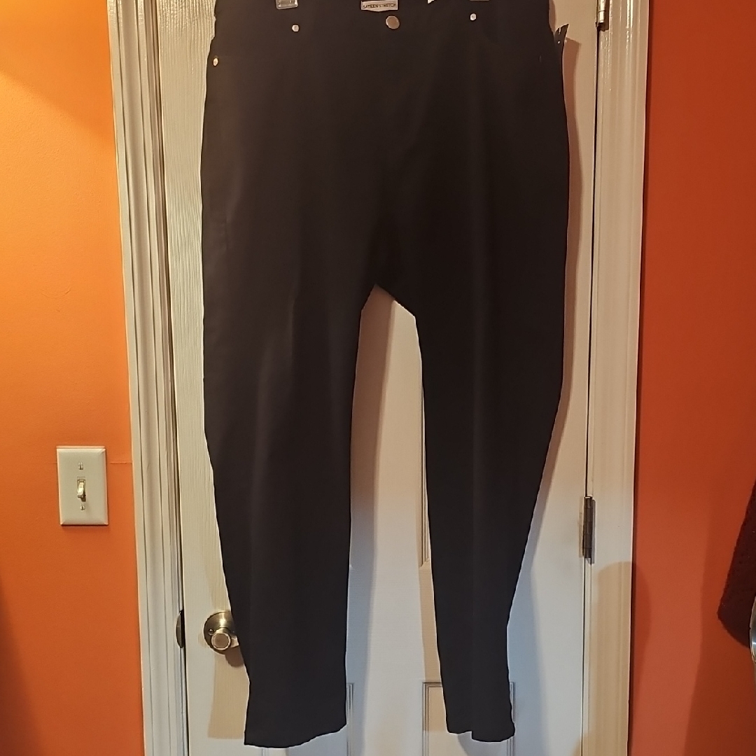 Elegant Black Sateen Catherines Brand